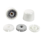 Plumb Pak PP835-30WHL Toilet Tank Bolt Caps White Plastic