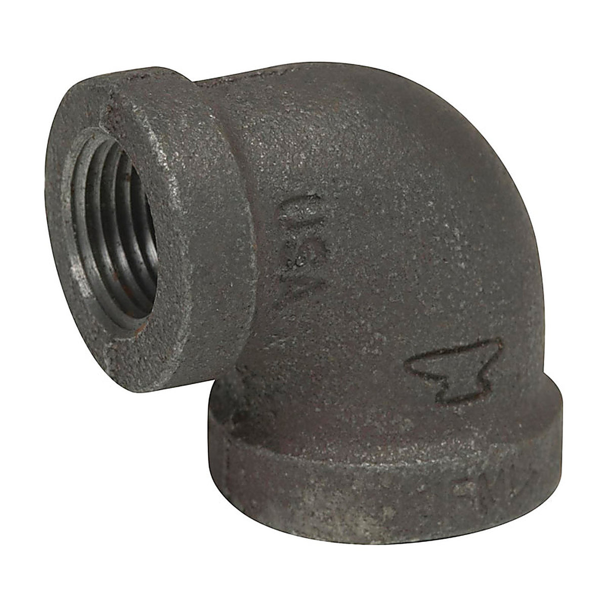 Anvil 8700124509 1/2 in. FPT x 3/8 in. Dia. FPT Black Malleable Iron Elbow