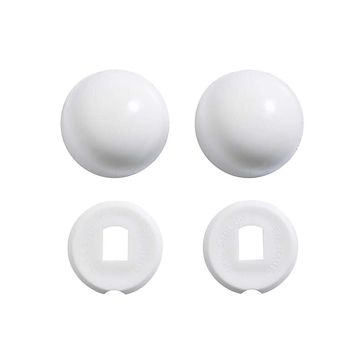 Kohler GP1013092-0 Toilet Bolt Caps White Plastic