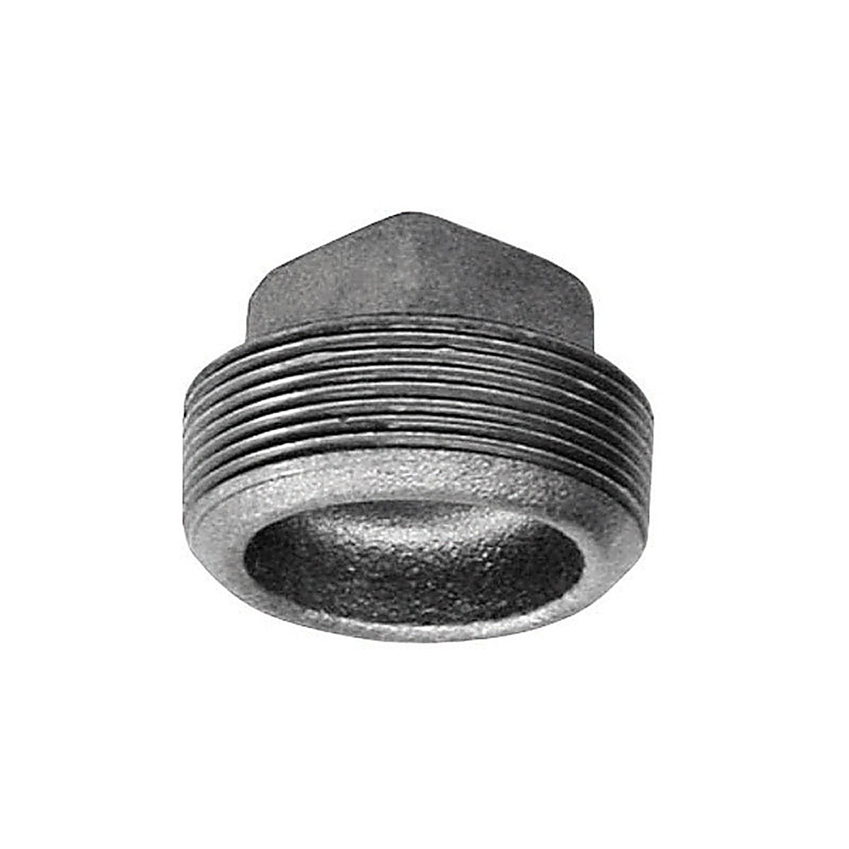 Billco 8700159356 Anvil 1 in. MPT Black Malleable Iron Plug