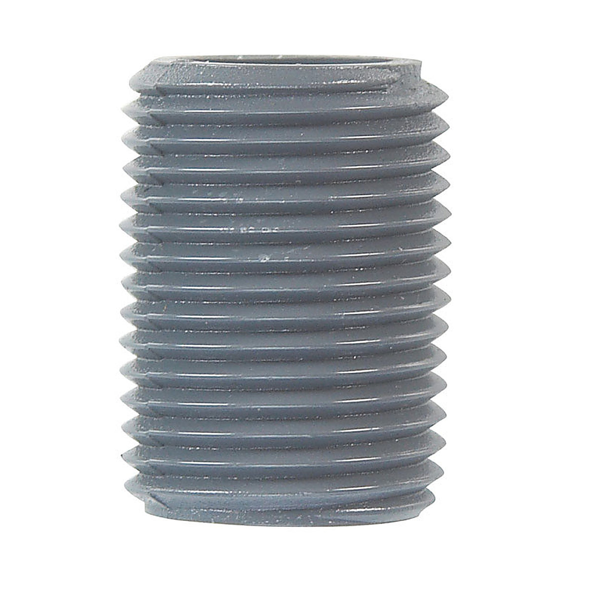 Mueller 403-001 Schedule 80 1/2 in. MIP PVC Close Nipple
