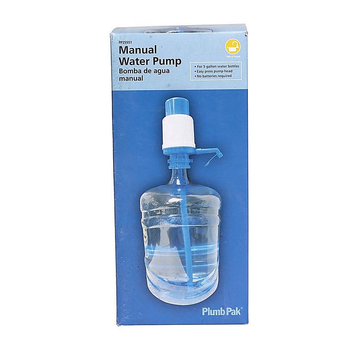 Plumb Pak PP25551 Jug Emergency Pump & Filter Kit
