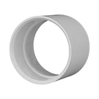 Charlotte Pipe PVC001001400 Schedule 40 4 in. Hub x 4 in. Dia. Hub PVC Coupling