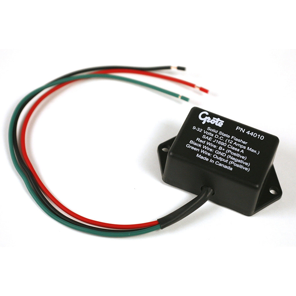 Grote 44010 3 Wire Solid-State Electronic Flasher