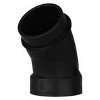 Charlotte Pipe ABS003230800 2 in. Hub x 2 in. Dia. Spigot ABS 45 Degree Elbow