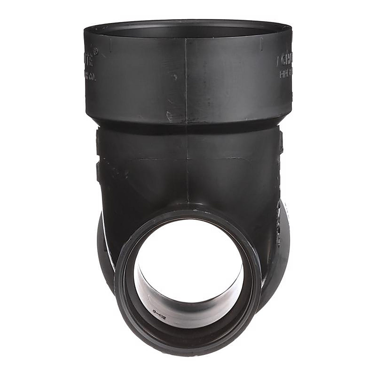 Charlotte Pipe ABS003030800 3 in. Hub x 3 in. Dia. Hub ABS 90 Degree Elbow