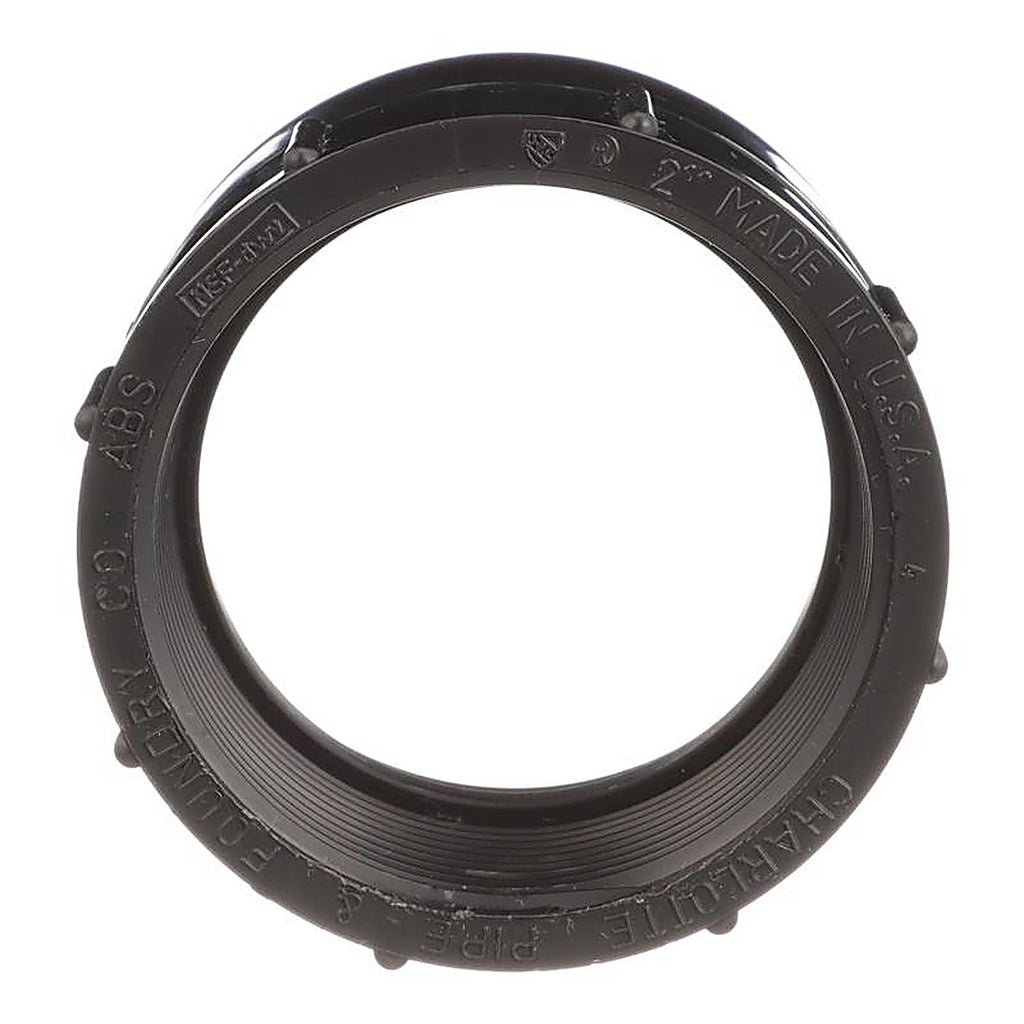 Charlotte Pipe ABS001010800 2 in. Hub x 2 in. Dia. FPT ABS Adapter