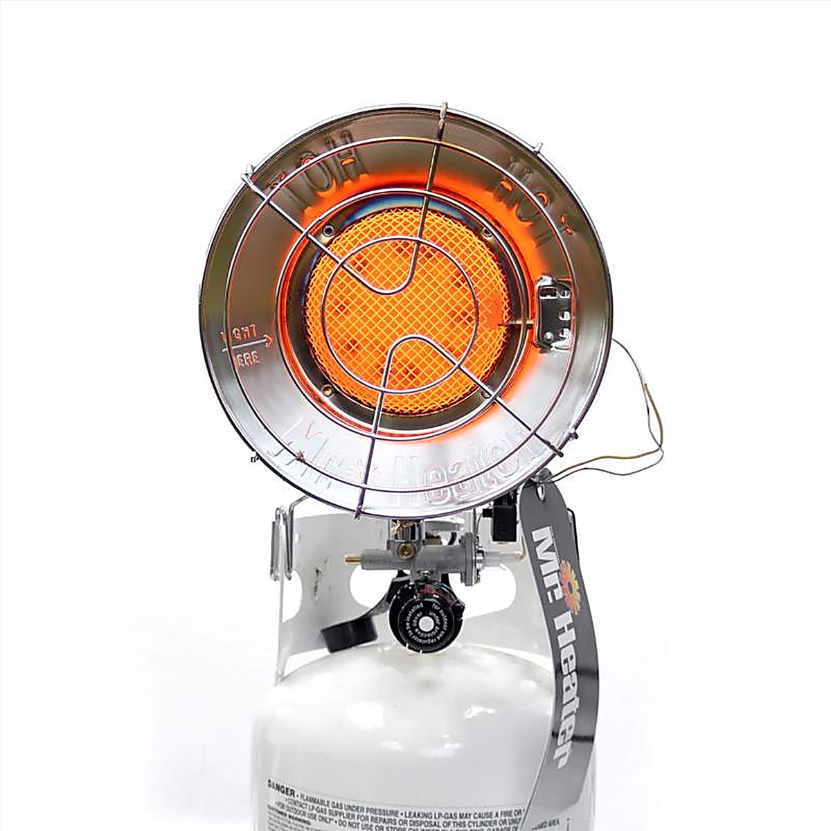 Mr. Heater F242100 15000 BTU/hr. 300 sq. ft. Infrared Liquid Propane Tank Top Heater