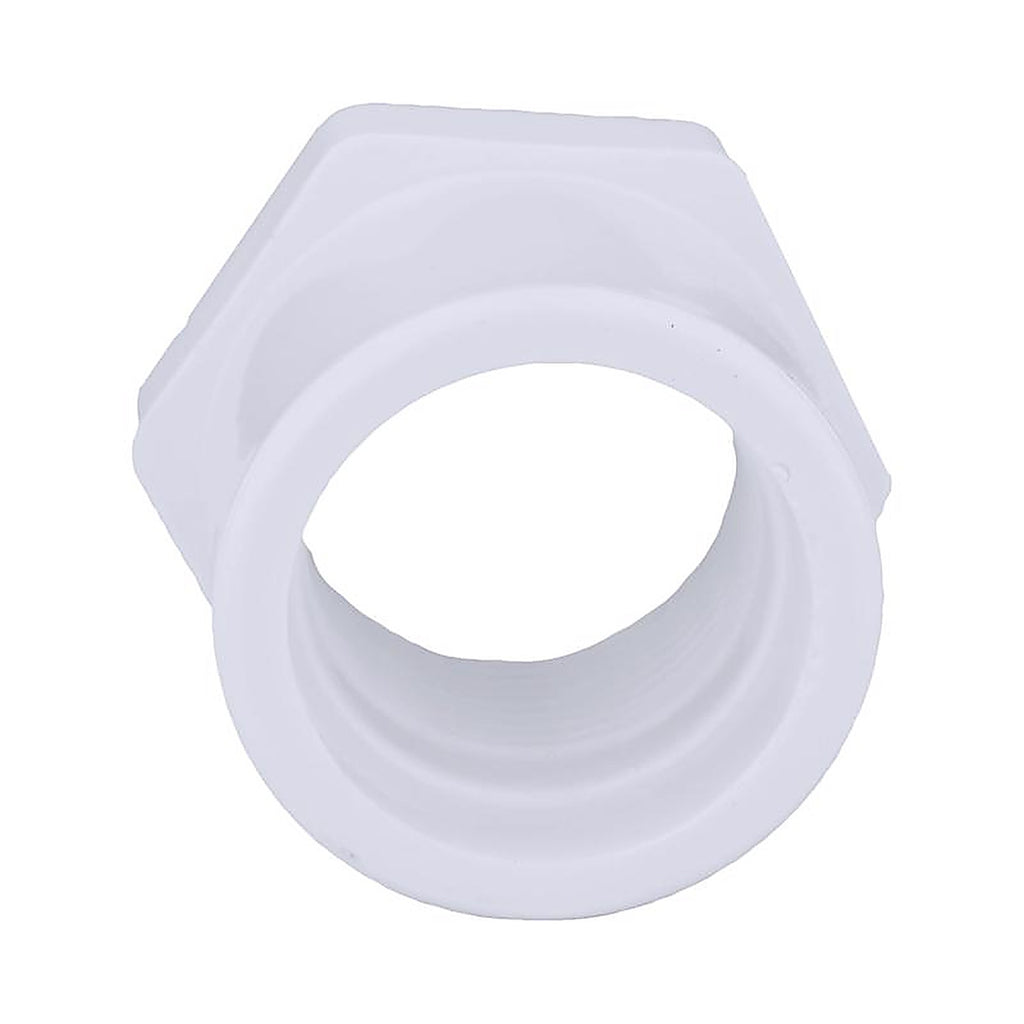 Charlotte Pipe PVC 02108 0800 Schedule 40 1 in. Spigot x 3/4 in. Dia. FPT PVC Reducing Bushing