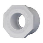 Charlotte Pipe PVC 02107 1100 Schedule 40 1-1/2 in. Spigot x 3/4 in. Dia. Slip PVC Reducing Bushing