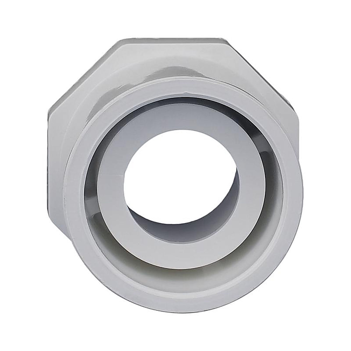 Charlotte Pipe PVC 02107 1100 Schedule 40 1-1/2 in. Spigot x 3/4 in. Dia. Slip PVC Reducing Bushing