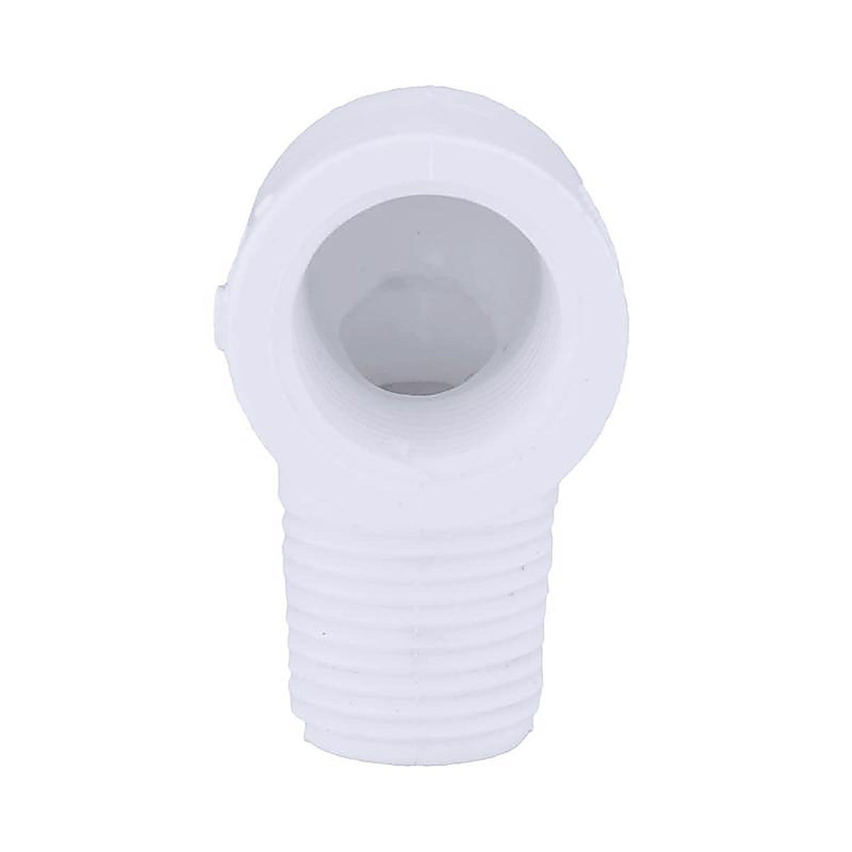 Charlotte Pipe PVC 02307 0600 Schedule 40 1/2 in. MPT x 1/2 in. Dia. MPT PVC Street Elbow