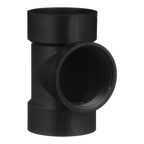 Charlotte Pipe ABS004451000 3 in. Hub x 3 in. Dia. Hub ABS Flush Cleanout Tee