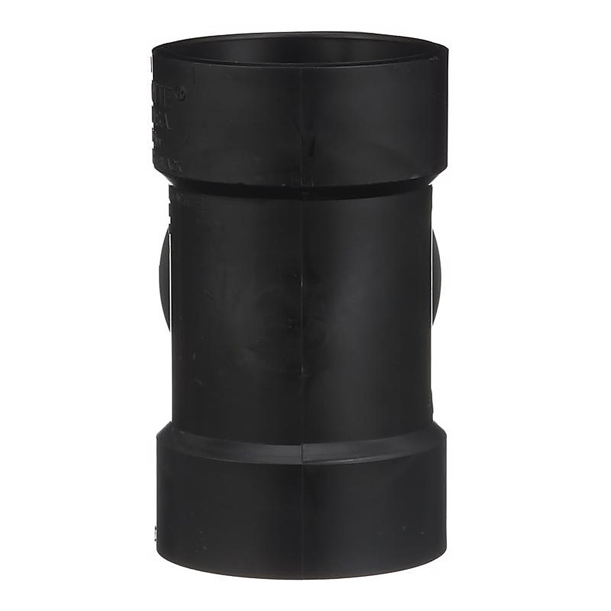 Charlotte Pipe ABS004451000 3 in. Hub x 3 in. Dia. Hub ABS Flush Cleanout Tee