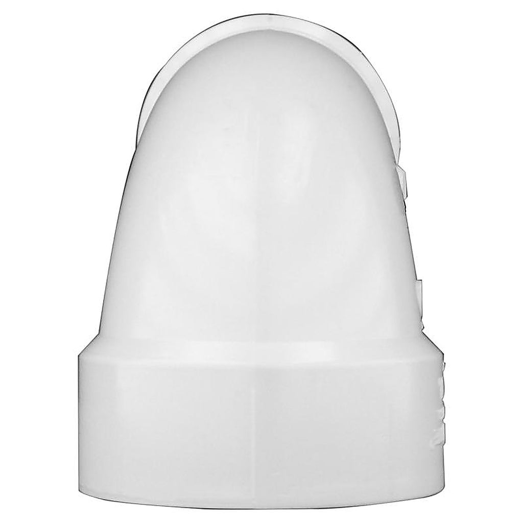 Charlotte Pipe PVC003290600 4 in. Hub x 3 in. Dia. Hub PVC Elbow