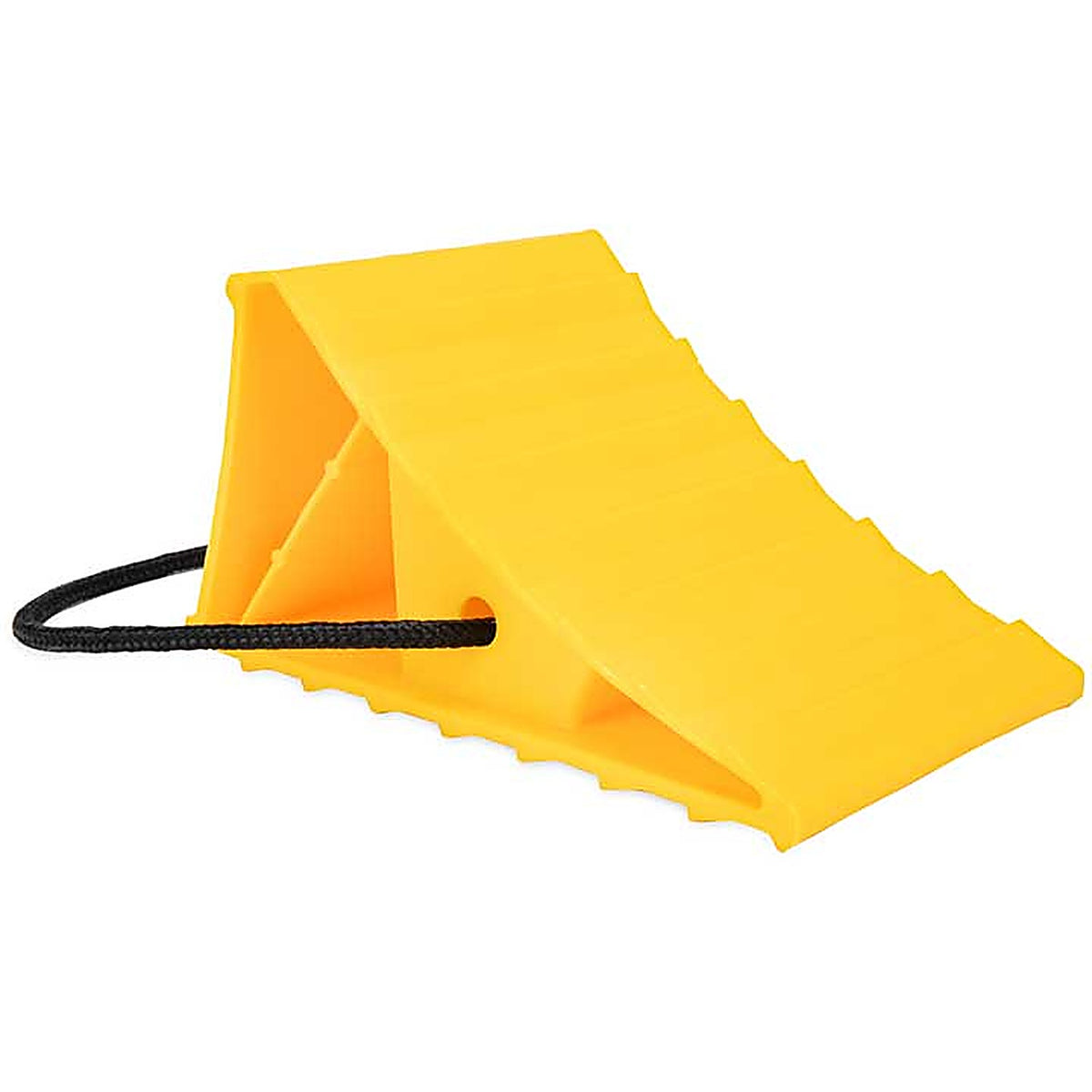 Camco - 44472 - Wheel Chock with Rope, Yellow