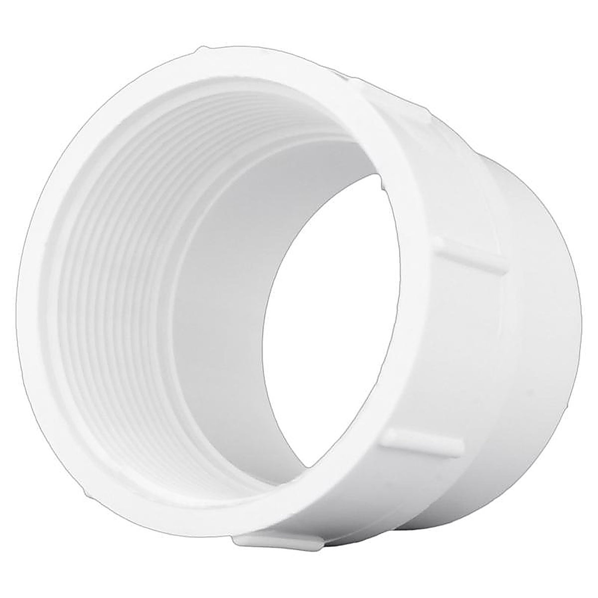 Charlotte Pipe PVC001051000 Schedule 40 3 in. Spigot x 3 in. Dia. FPT PVC Adapter