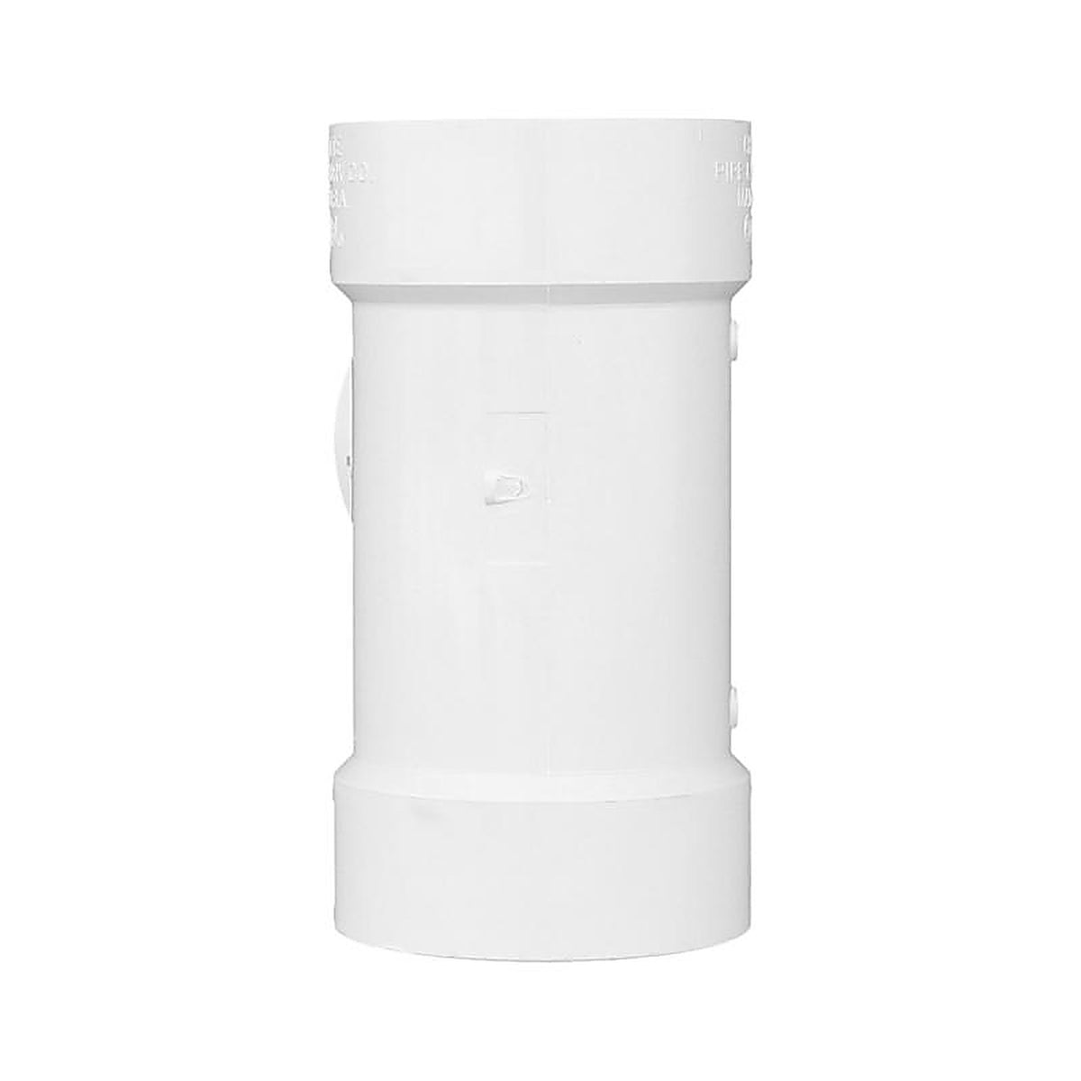 Charlotte Pipe PVC004001400 Schedule 40 4 in. Hub x 4 in. Dia. Hub PVC Sanitary Tee