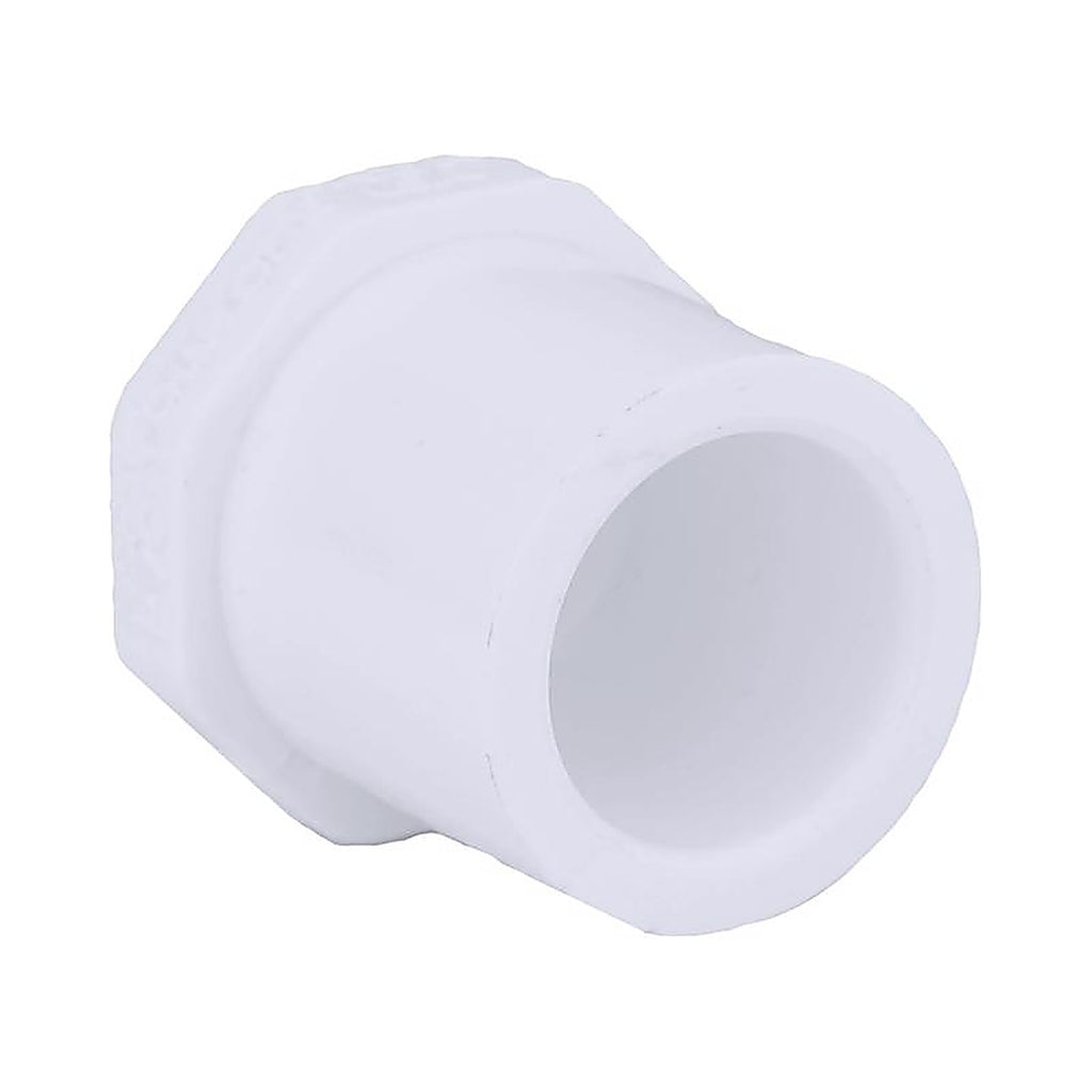 Charlotte Pipe PVC 02118 0800 Schedule 40 1/2 in. Spigot x 1/2 in. Dia. Slip PVC Plug