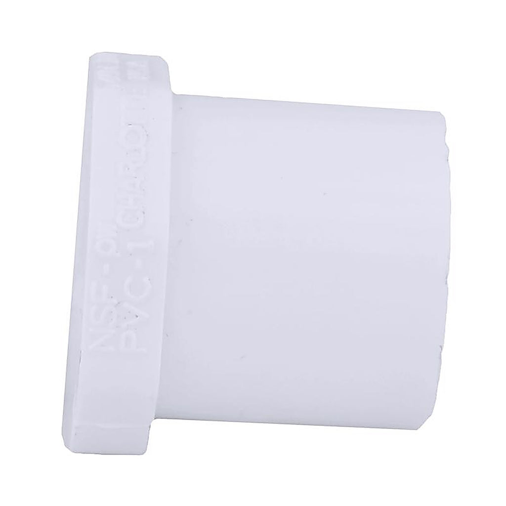 Charlotte Pipe PVC 02118 0800 Schedule 40 1/2 in. Spigot x 1/2 in. Dia. Slip PVC Plug