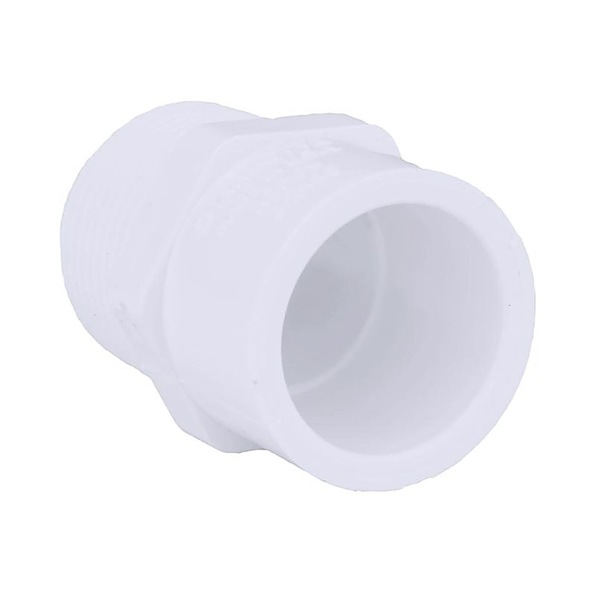 Charlotte Pipe PVC 02110 0600 Schedule 40 3/4 in. MPT x 1/2 in. Dia. Slip PVC Adapter