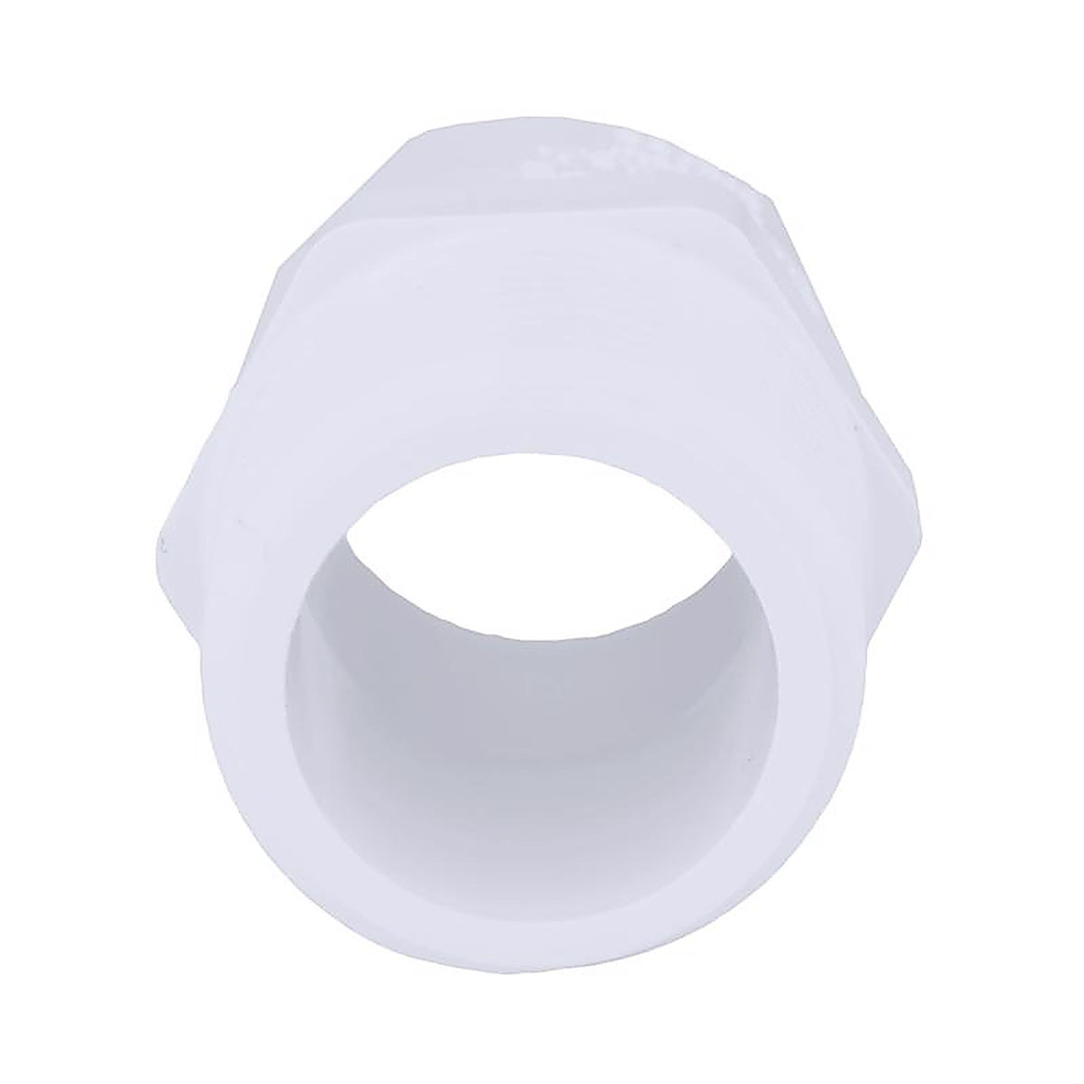 Charlotte Pipe PVC 02110 0600 Schedule 40 3/4 in. MPT x 1/2 in. Dia. Slip PVC Adapter