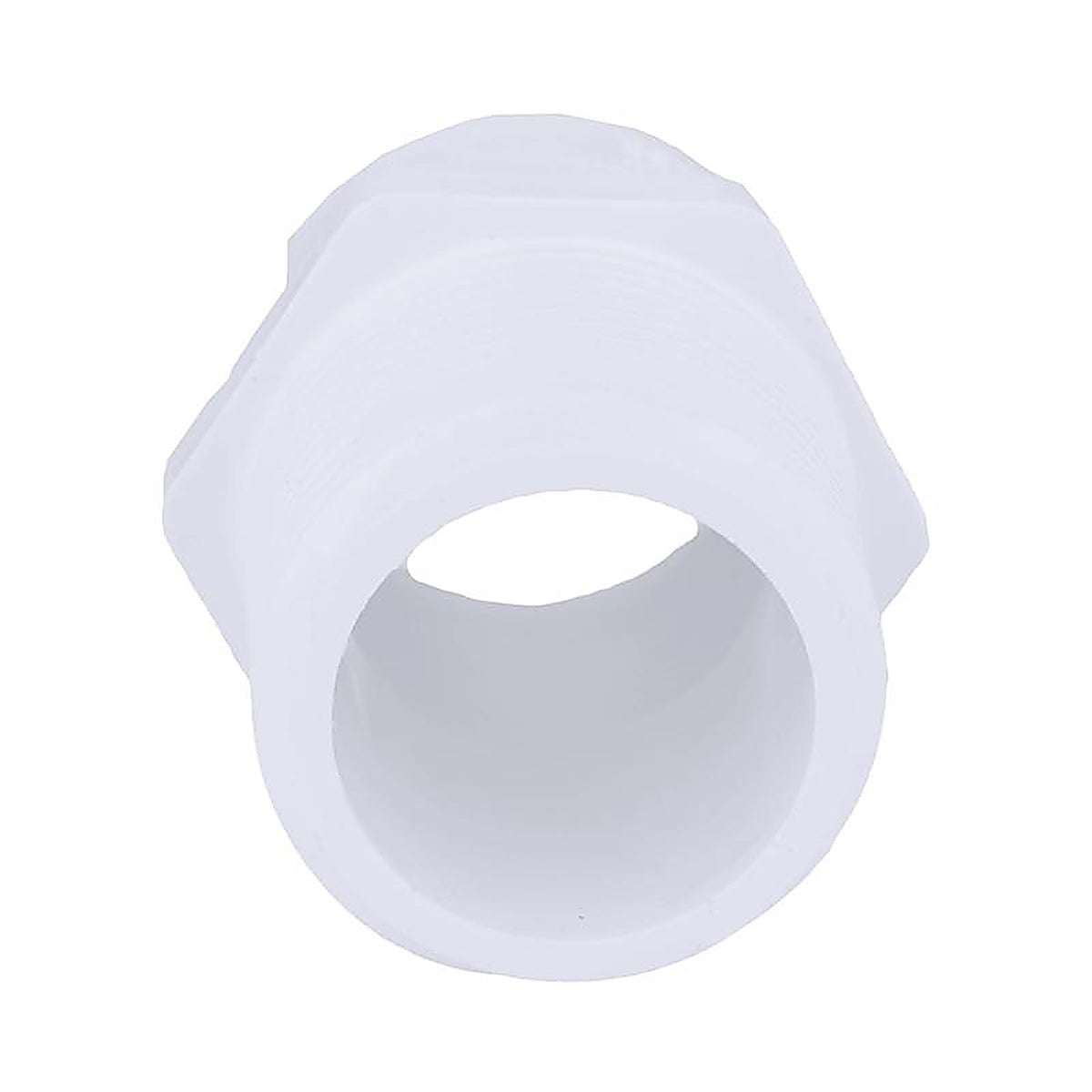 Charlotte Pipe PVC 02110 0800 Schedule 40 1 in. MPT x 3/4 in. Dia. Slip PVC Adapter