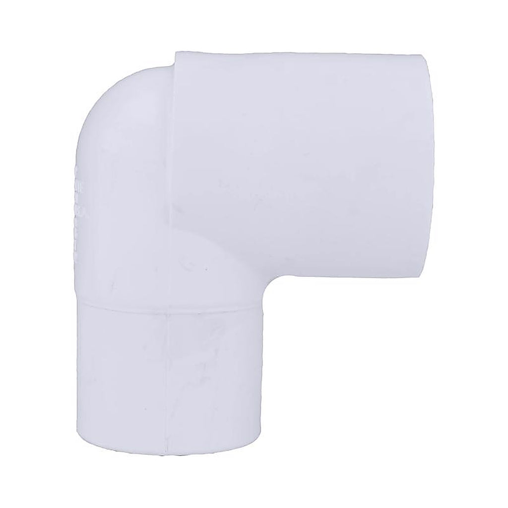 Charlotte Pipe PVC 02304 1000 Schedule 40 1-1/4 in. Spigot x 1-1/4 in. Dia. Slip PVC 90 Degree Street Elbow