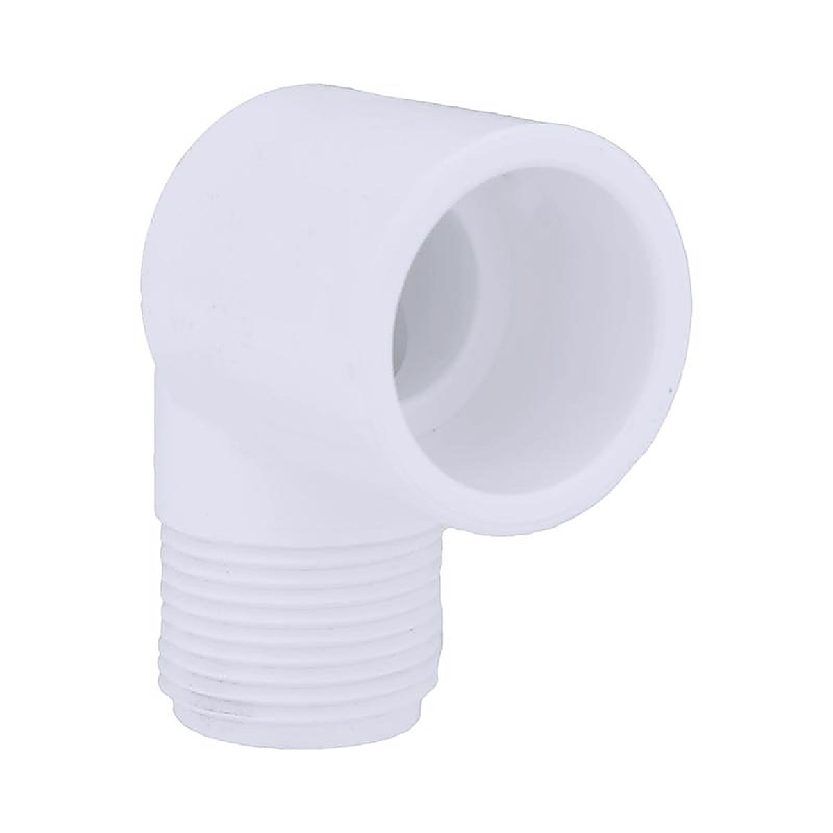 Charlotte Pipe PVC 02306 0800 Schedule 40 3/4 in. Slip x 3/4 in. Dia. MPT PVC Street Elbow