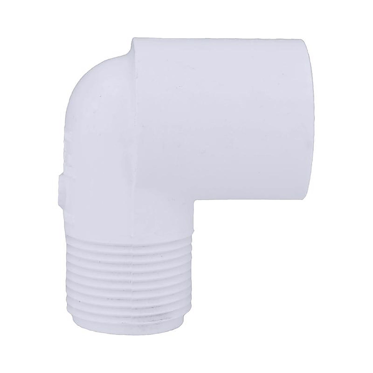 Charlotte Pipe PVC 02306 0800 Schedule 40 3/4 in. Slip x 3/4 in. Dia. MPT PVC Street Elbow