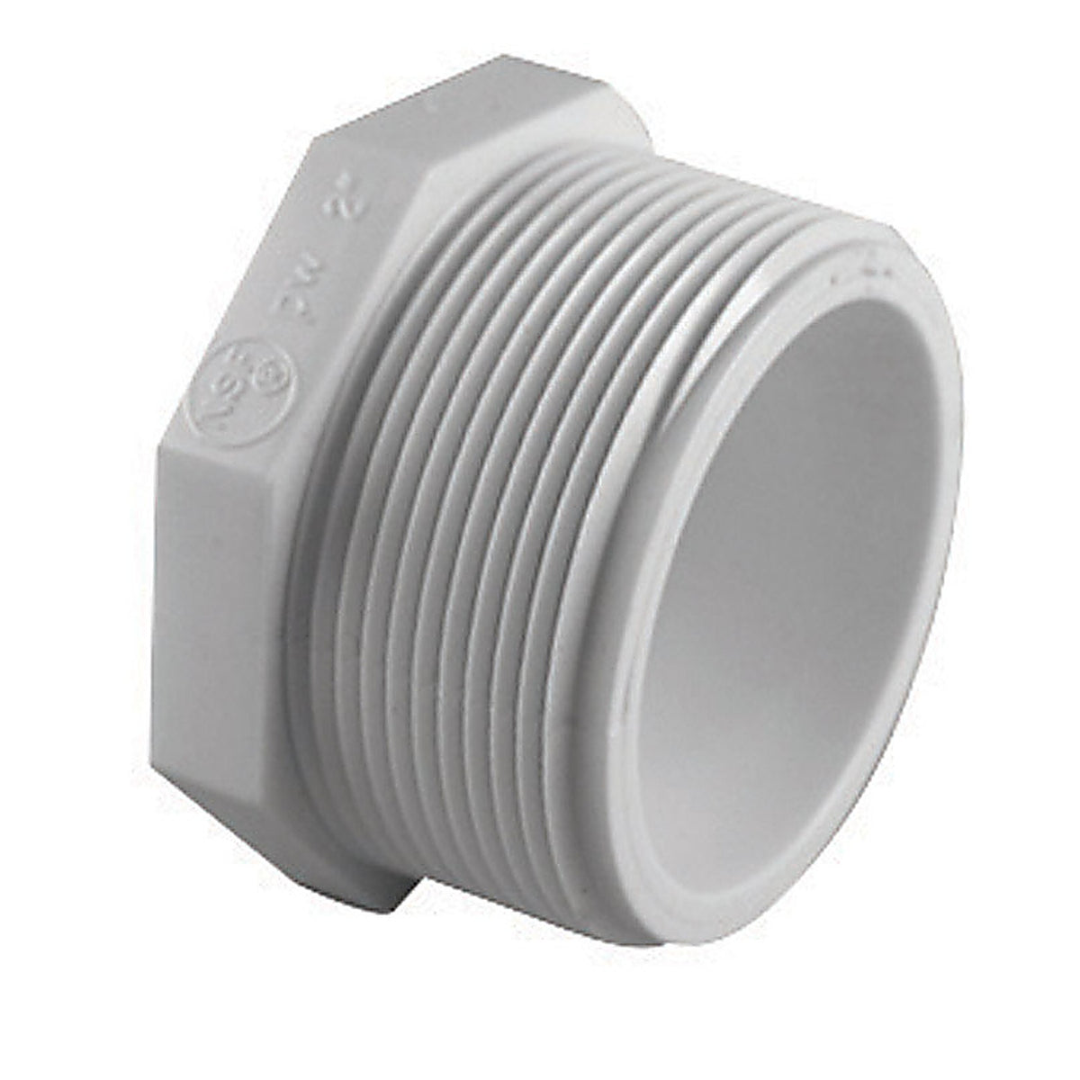 Charlotte Pipe PVC 02113 0800 Schedule 40 3/4 in. MPT PVC Plug