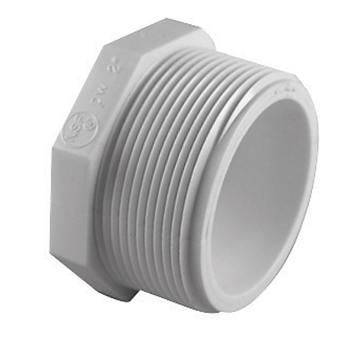 Charlotte Pipe PVC 02113 1000 Schedule 40 1 in. MPT x 1 in. Dia. FPT PVC Plug