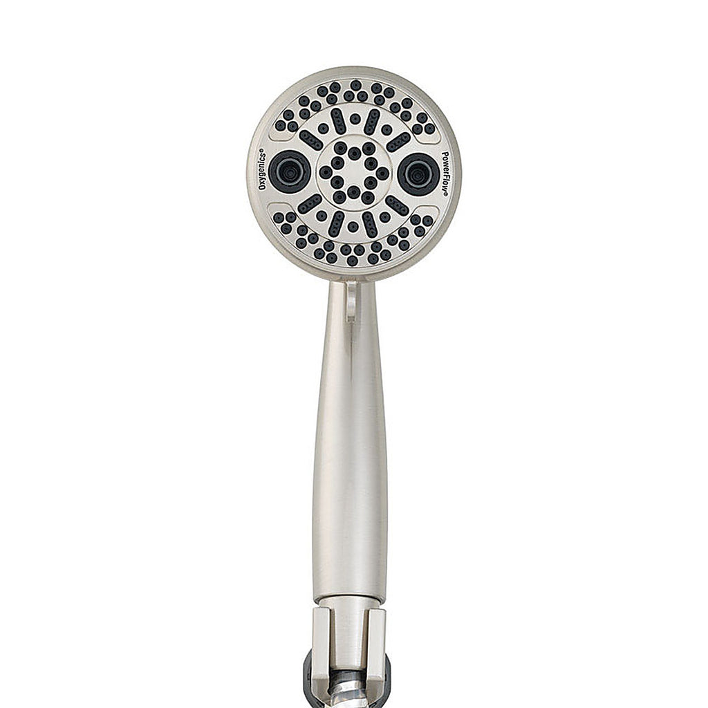 Oxygenics 87446 Nickel Nickel 3 settings Showerhead 1.75 gpm