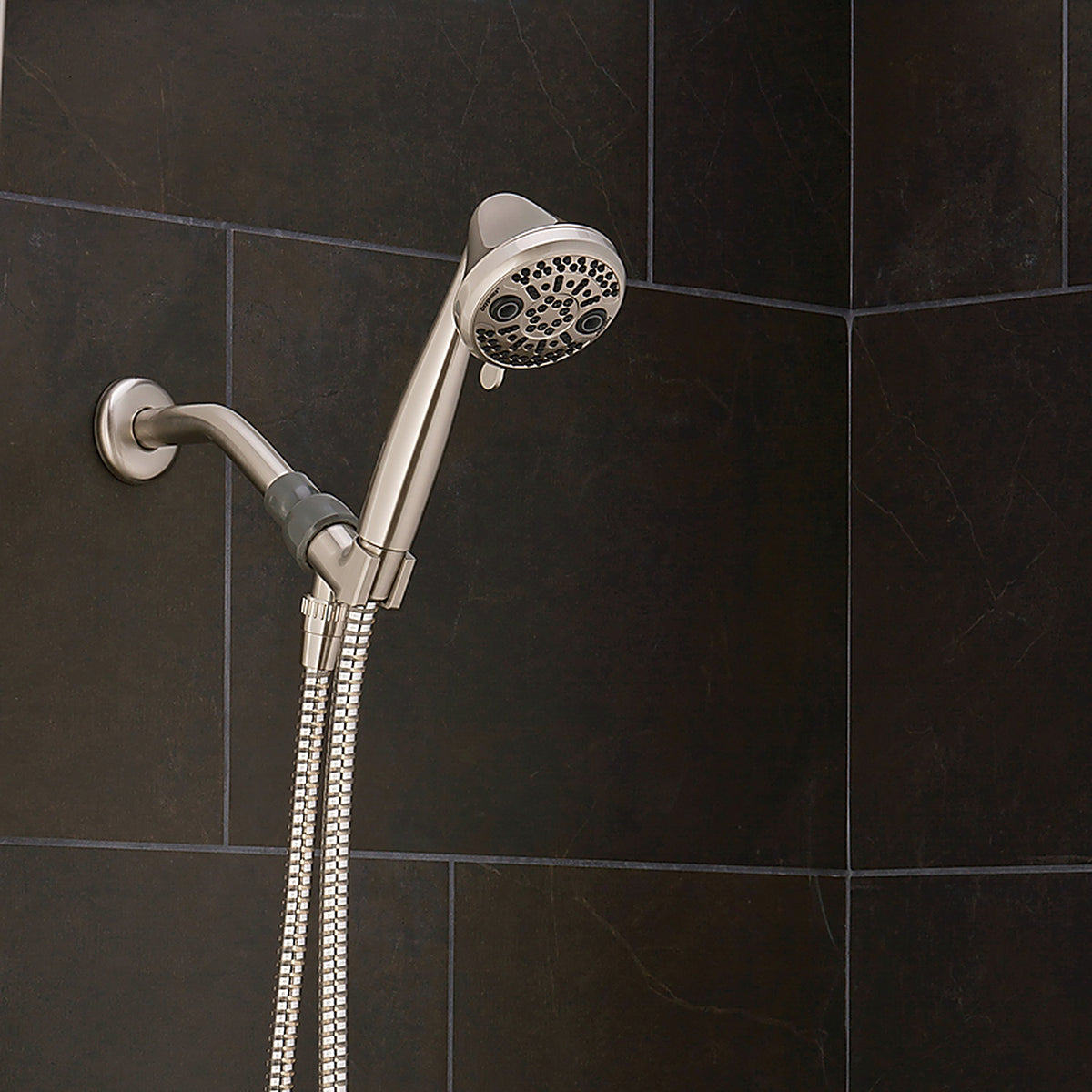 Oxygenics 87446 Nickel Nickel 3 settings Showerhead 1.75 gpm