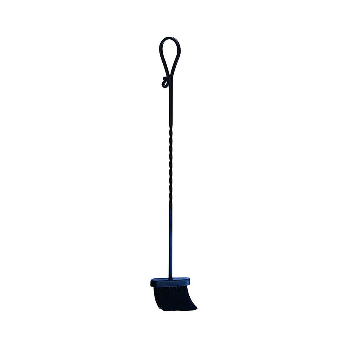 Panacea 15512 Black Powder Coated Steel Fireplace Brush