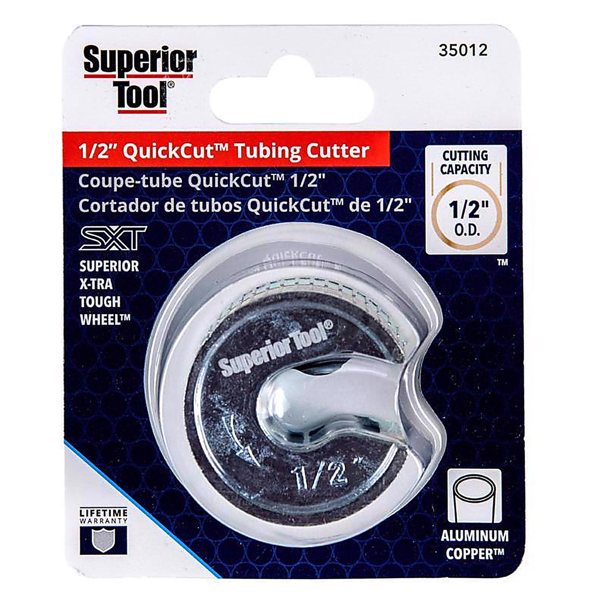 Superior Tool 35012 Pipe Cutter Black/Silver