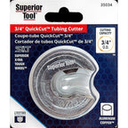 Superior Tool 35034 Pipe Cutter Silver