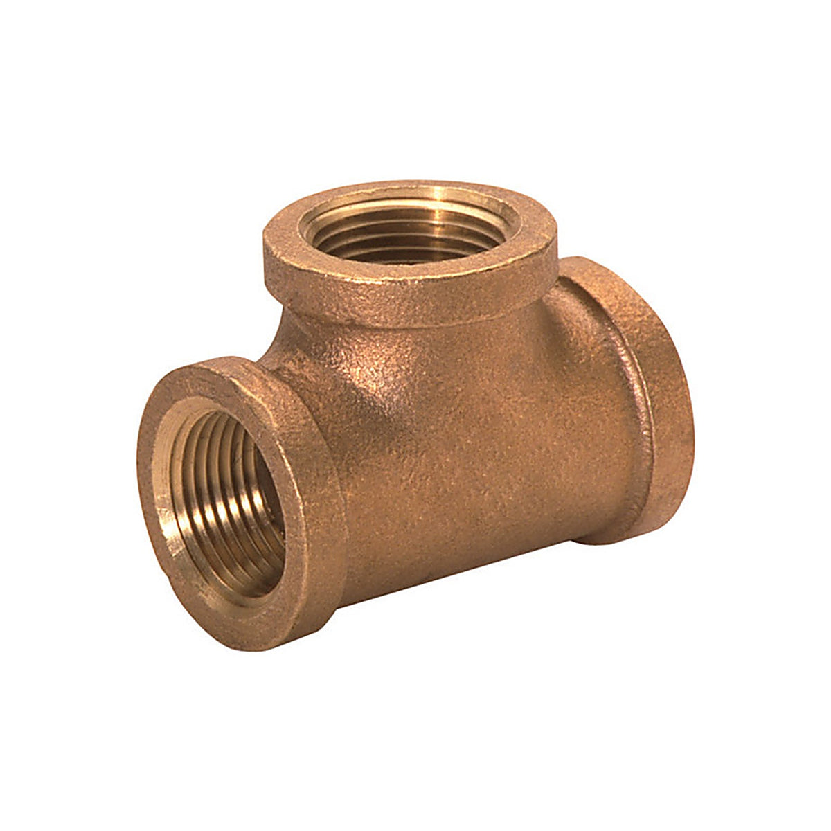 JMF 4507224 1 in. FPT x 1 in. Dia. FPT Brass Tee
