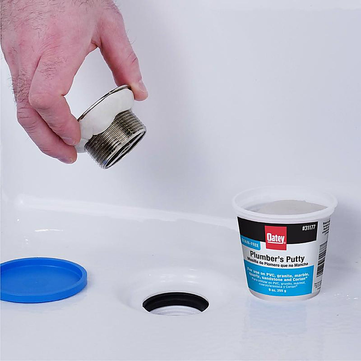 Oatey 31177 White Plumbers Putty 9 oz.