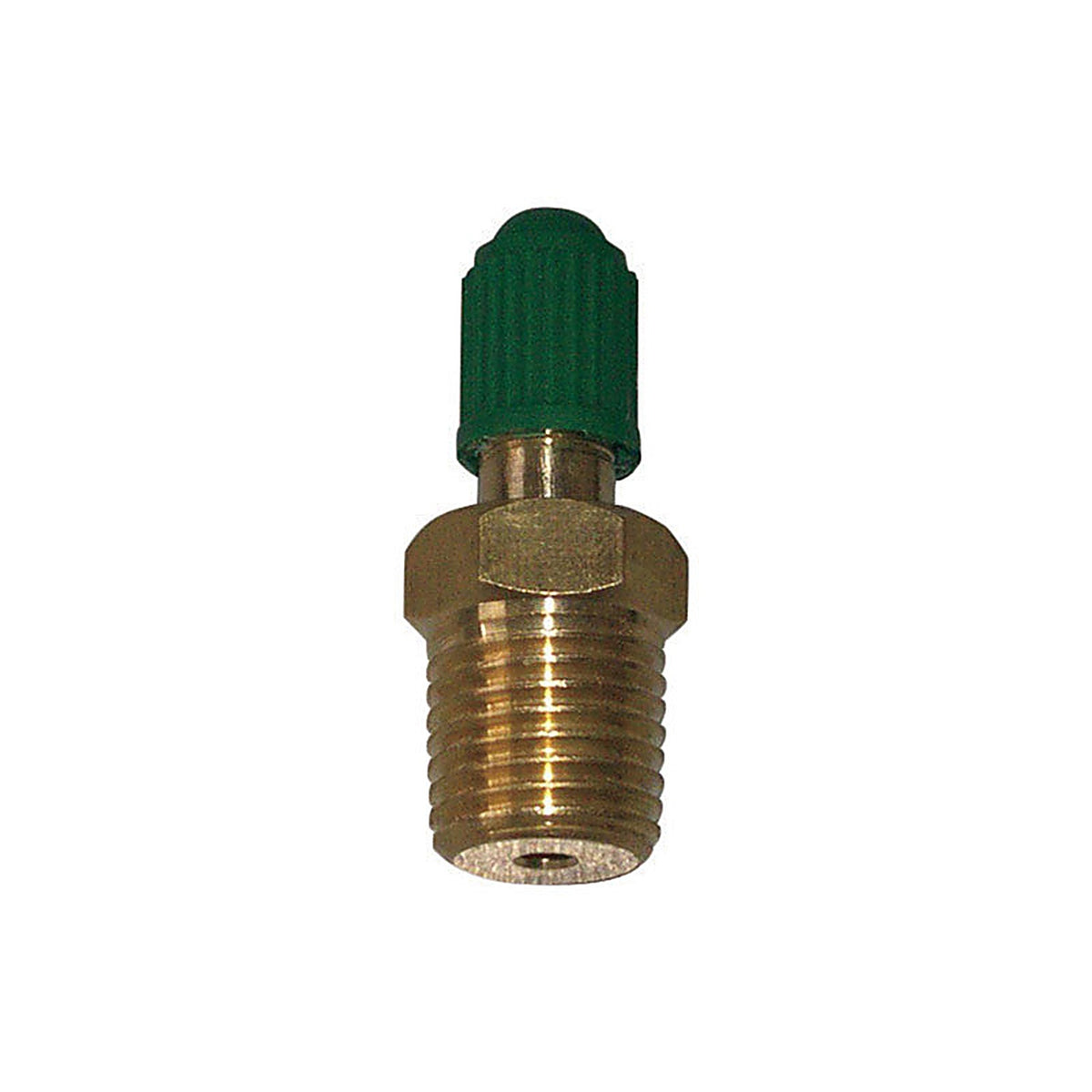 Campbell BAV1/4BLKLF 1/4 in. Dia. x 1/2 in. Dia. Threaded Threaded Brass Snifter Air Valve 1/2 in. 1/4 in.