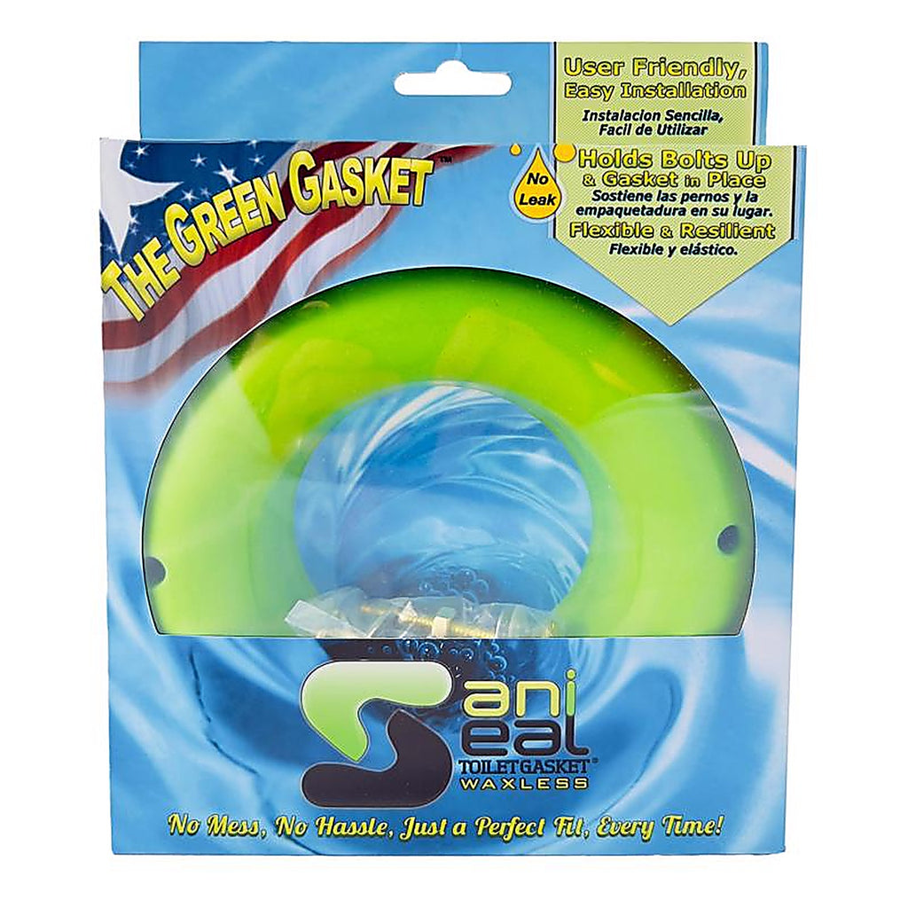 Sani Seal BL01 Toilet Bowl Waxless Green Gasket