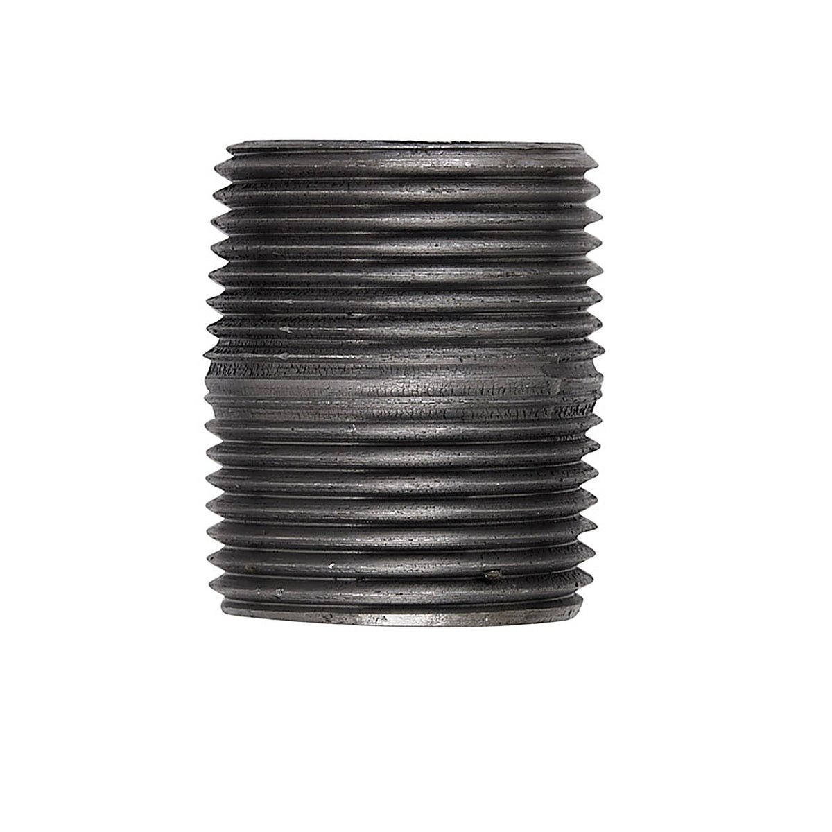 Anvil 8700138350 1/2 in. MPT Black Steel Close Nipple