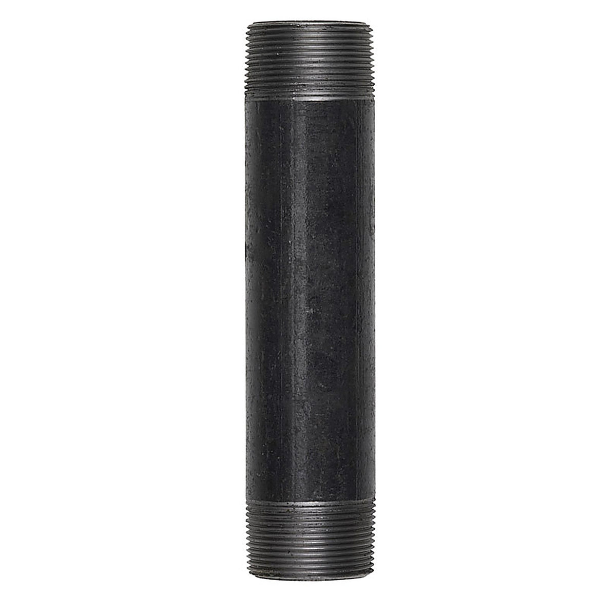 Anvil 8700140109 3/4 in. MPT x 6 in. L Black Steel Nipple