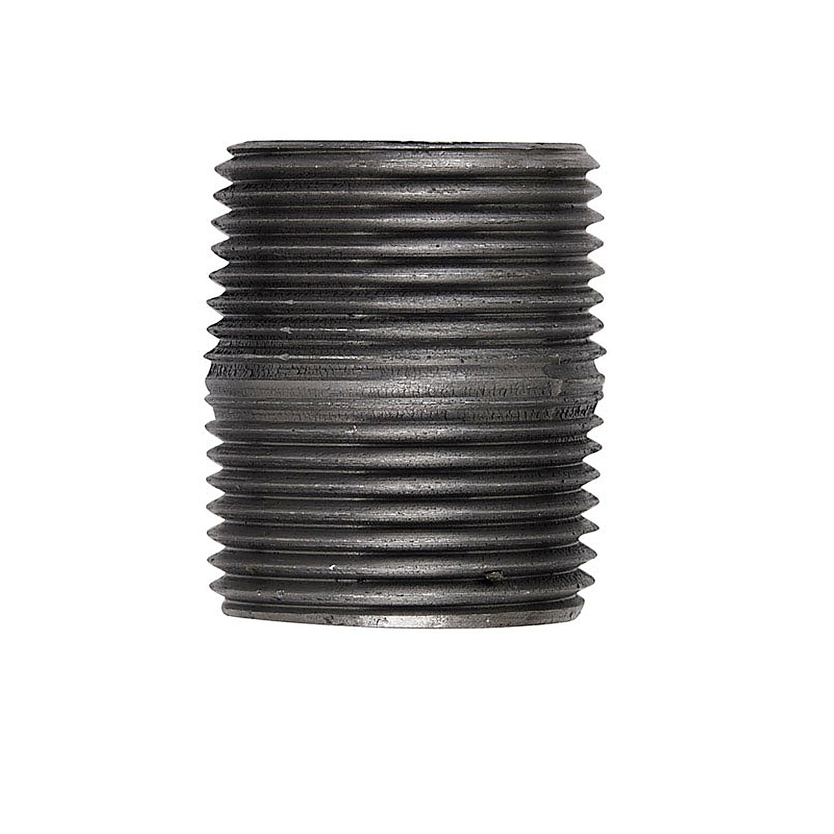 Anvil 8700140851 1 in. MPT x 1-1/2 in. L Black Steel Close Nipple