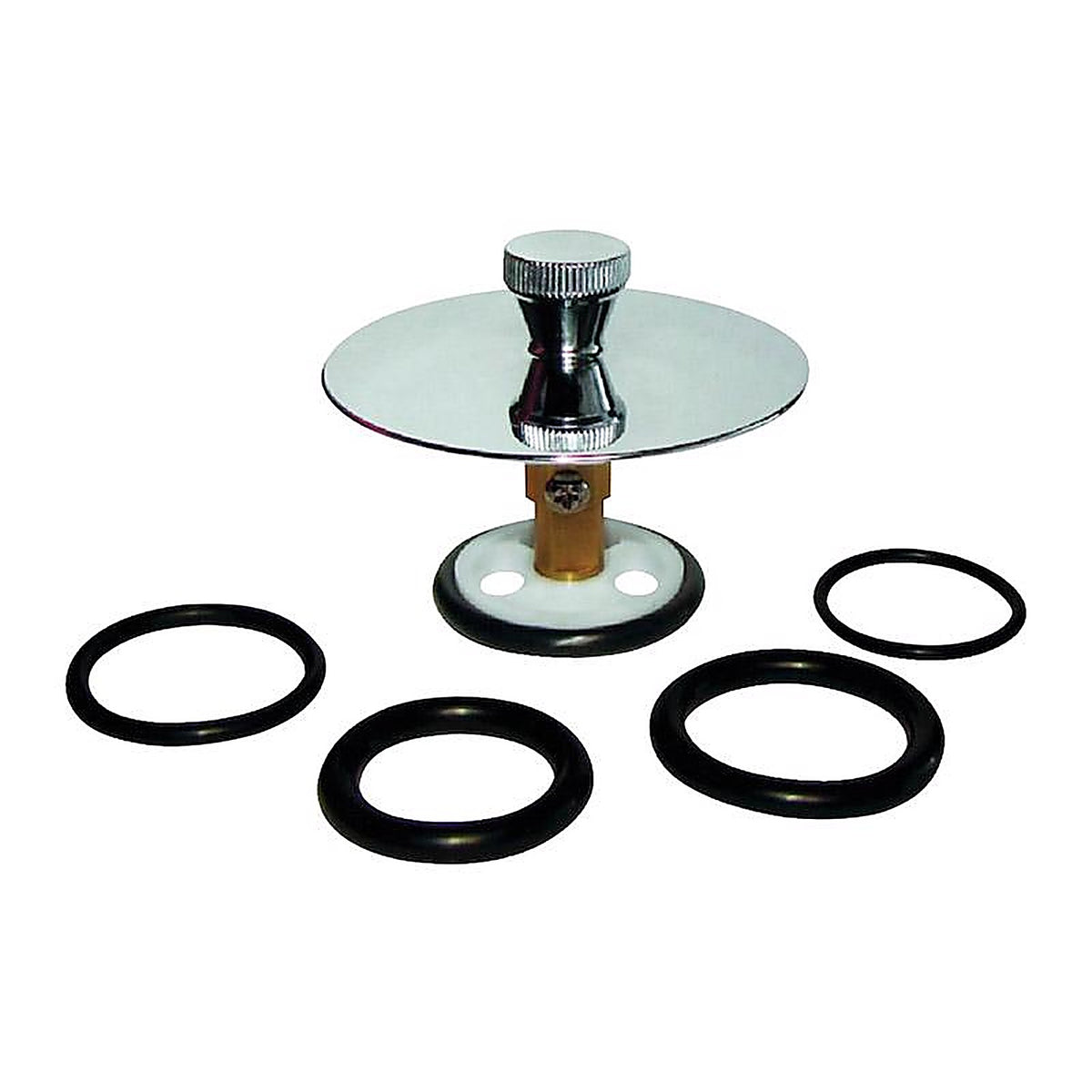 Keeney K826-36PC 2 in. Dia. Polished Chrome Metal Tub Stopper