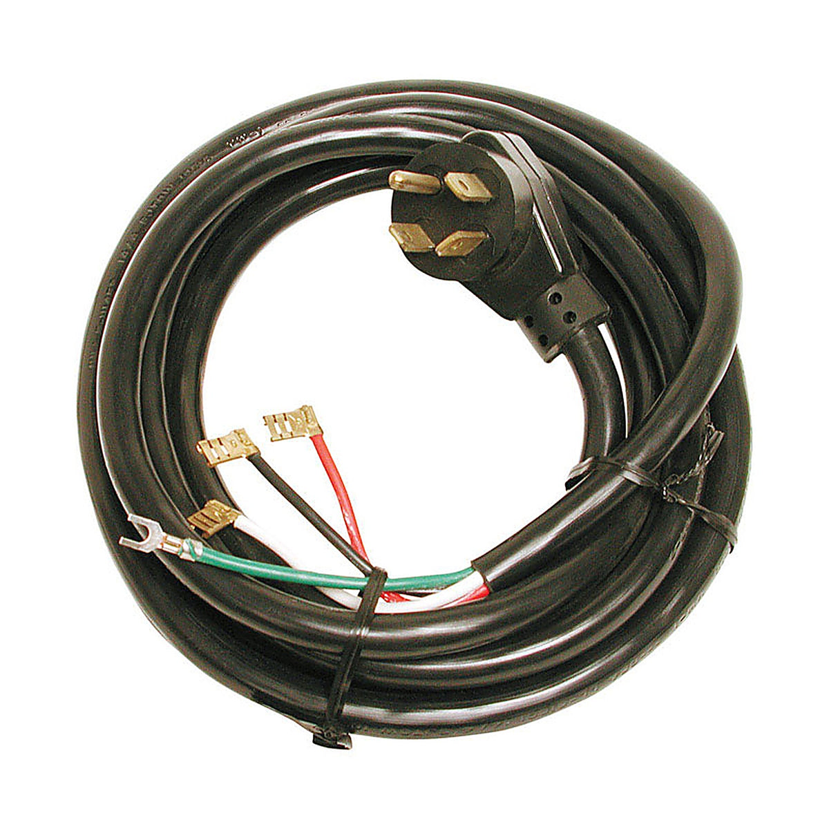 Dial 7526 Plastic Black Angle Plug Motor Cord