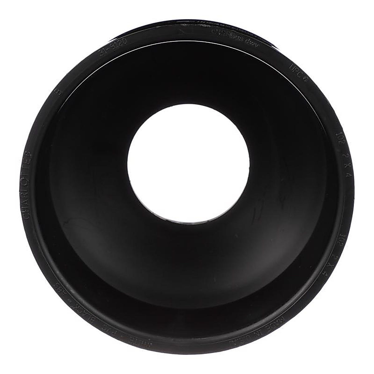 Charlotte Pipe ABS001021200 4 in. Hub x 2 in. Dia. Hub ABS Coupling