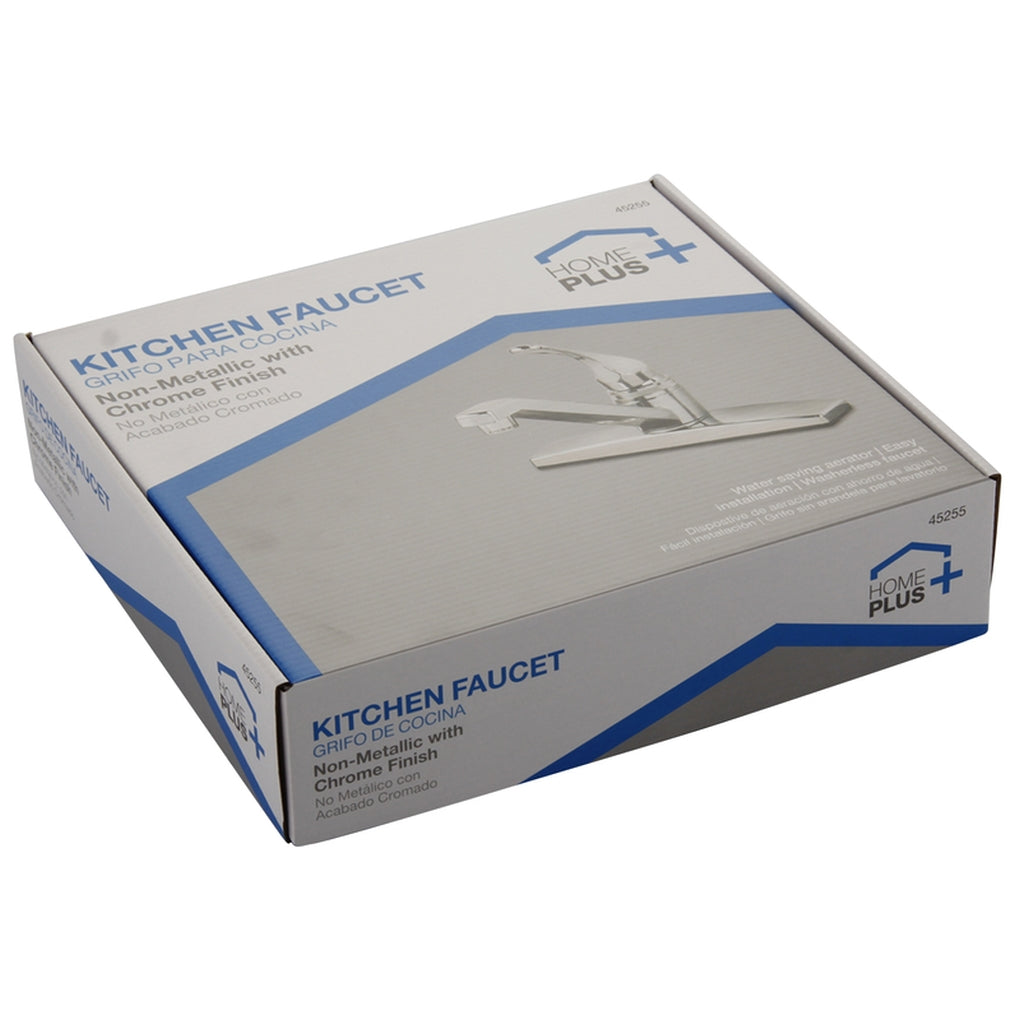 Home Plus 8347-CP Traditional One Handle Chrome Kitchen Faucet