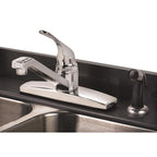 Home Plus 8348-CP One Handle Chrome Kitchen Faucet