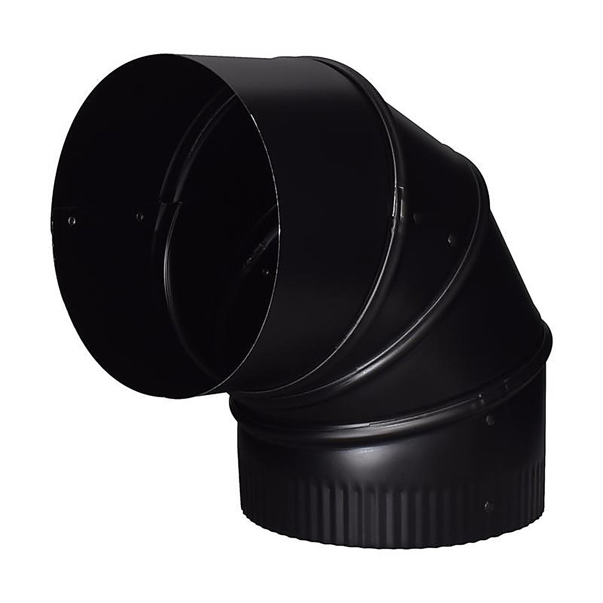 Imperial BM0014 6 in. Dia. x 9 in. L Steel Stove Pipe Elbow